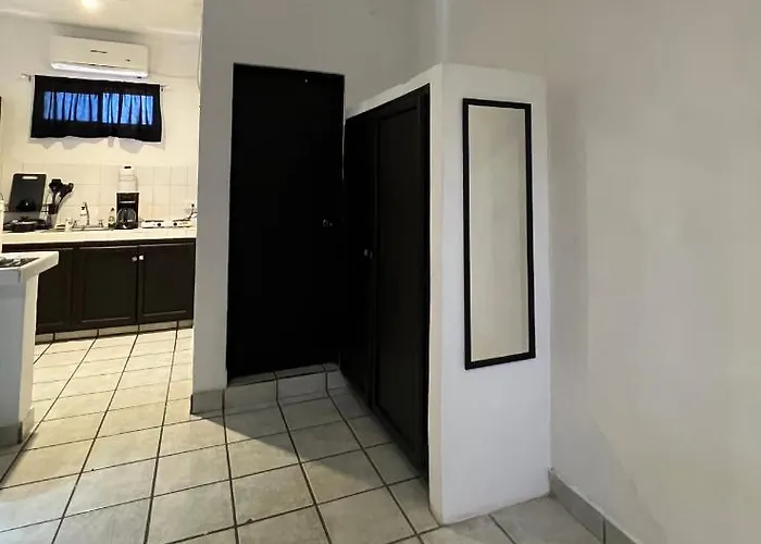 Apartment Cozy Black And White Studio