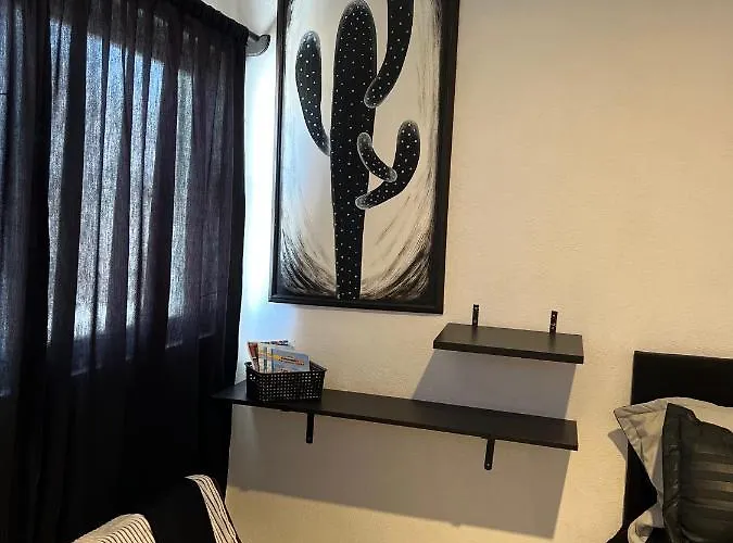 Apartment Cozy Black And White Studio *